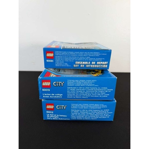LOT OF 3 LEGO CITY: Deep Sea Starter Set 60091, 60019, 60012 NEW SEALED - Picture 5 of 13